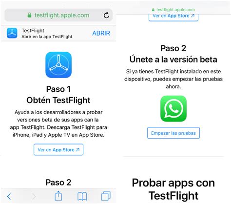 whatsapp beta testflight